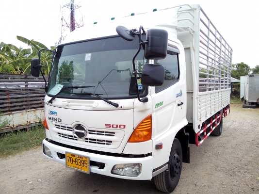 6 ล้อกลาง *Euro.3  HINO  ซีรีย์500 FC9J 150 แรงม้า+คอมมอนเรว *ยาว 5.50 ม.*  รถสวยเดิม+สวยจริง+พร้อมใช้งาน * รถห้างแท้ * มีเล่มพร้อม *