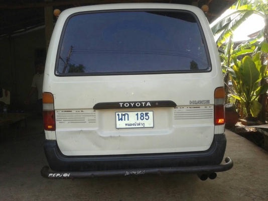 ขายรถตู้ TOYOTA ปี 34 สภาพสวยบางเดิม ภายในสวย คัสซีดีตลอดเส้น ทะเบียนพร้อมโอนครับ