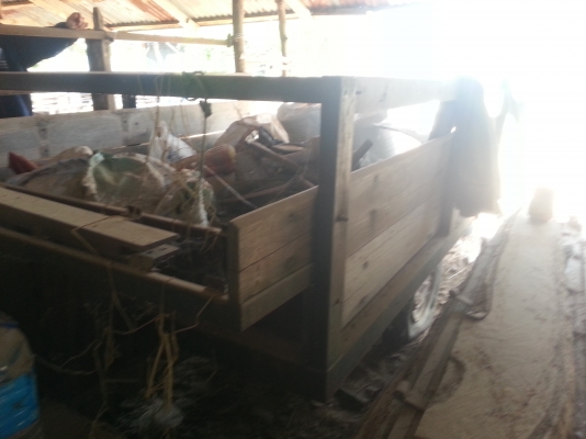 ขายอีแต๋น 19000 งดต่อลอง เก่าเก็บ โครงกว้าง ไม่มีเครื่อง(เดิมบรรทุกรถเกี่ยวข้าวเล็ก)