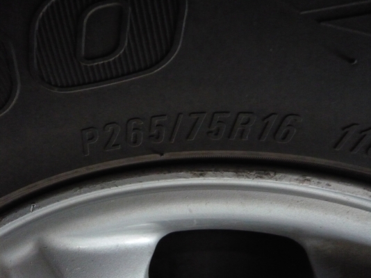 ล้อพร้อมยาง ISUZU 4x4 ล้อพร้อมยาง ISUZU 4x4