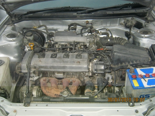 ขาย TOYOTA AE 101 ทะเบียน โอน เครื่องเดิม เกียร์ออโต้ แมกเดิม R 14 กระจกไฟฟ้า หม้อลมชั้นครื่ง ติดตั้งแก็ส LPG  ภาษีขาดปี 57 พ.ร.บ.