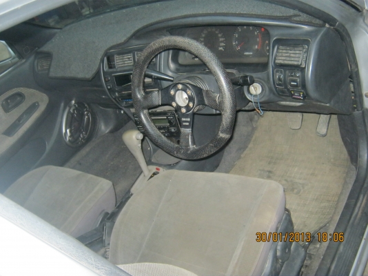 ขาย TOYOTA AE 101 ทะเบียน โอน เครื่องเดิม เกียร์ออโต้ แมกเดิม R 14 กระจกไฟฟ้า หม้อลมชั้นครื่ง ติดตั้งแก็ส LPG  ภาษีขาดปี 57 พ.ร.บ.