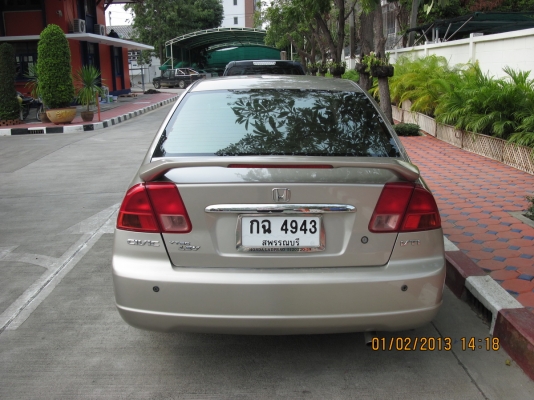 civic 03 เครื่อง1.7 รถผอ. สุพรรณบุรี