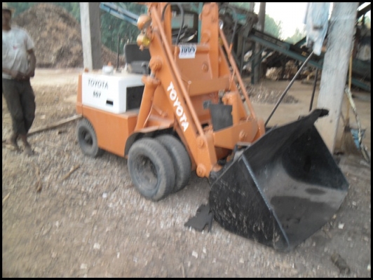 รถตักน้อยโตโยต้า สภาพแข็งแรง ราคาประหยัด