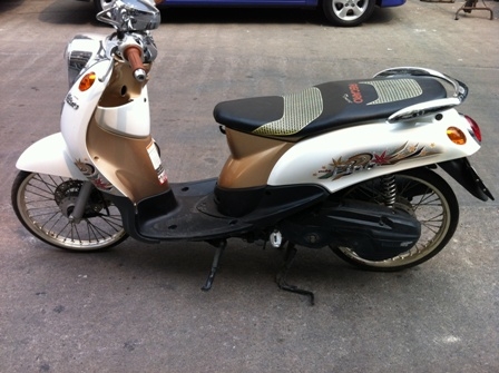 ท่ออาร์มFINO ต.ค53แต่งสวยภายนอก เครื่องเดิม รถ กรุงเทพ