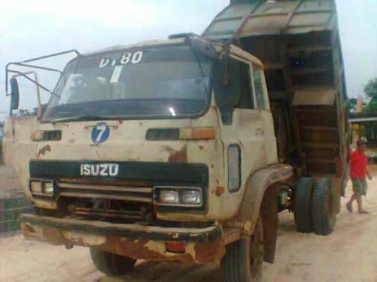 ขายรถ 6 ล้อดั้ม ISUZU   คัชซี TX-xxxx เครื่อง 6BBเปลี่ยนหัวแต่ยังไม่ได้ลงเล่ม เอกสารแจ้งจอดราคาถูกอยากขาย