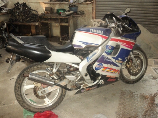 ขายYamaha TZM150 พร้อมโอน ยางใหม่กาบครบ ขายถูก8,000