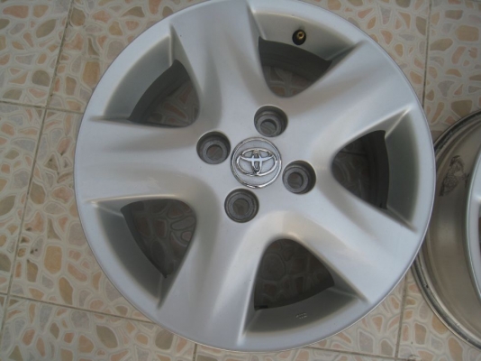 ขายล้อแม็ก Toyota vios 15"x5.5" 4รู100 et45 (081-3747940)