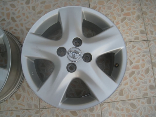 ขายล้อแม็ก Toyota vios 15"x5.5" 4รู100 et45 (081-3747940)