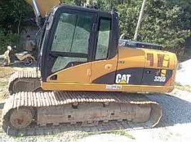 ขายรถแบคโฮCAT  320-D  6,700ชั่วโมงรถสวยทำงานน้อยเอกสารพร้อม
