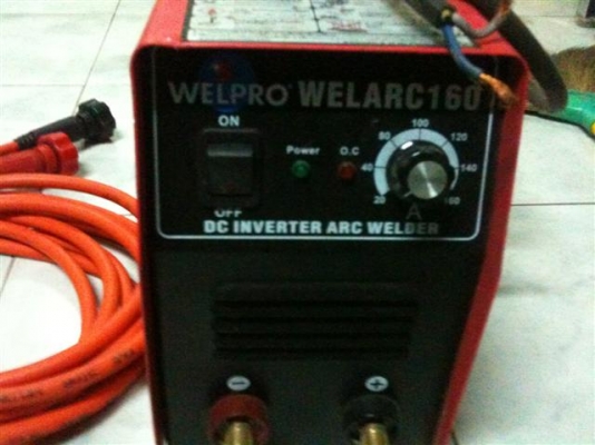 ตู้เชื่อมอินเวอร์เตอร์ 160 แอมป์มือสองสภาพดีครับ