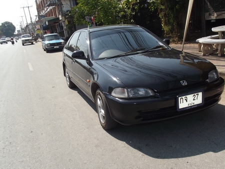 ขาย ฮอนด้า ซีวิค ปี 35 คาร์บู ติดแก๊ส ทะเบียนไม่ขาดต่อ พร้อมโอน