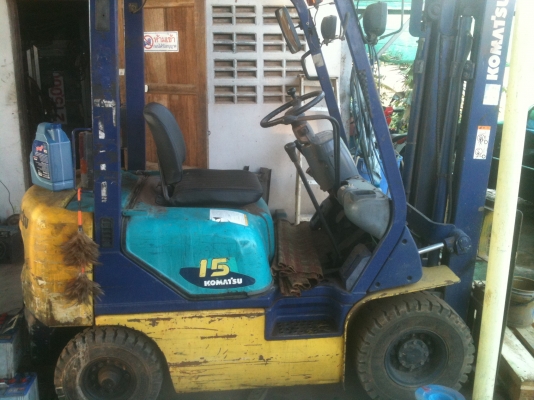 ขาย ฟอร์คลิฟต์ Komatsu รุ่น15 เครื่องดีเซล 1.5 ตัน ขาย ฟอร์คลิฟต์ Komatsu รุ่น15 เครื่องดีเซล 1.5 ตัน