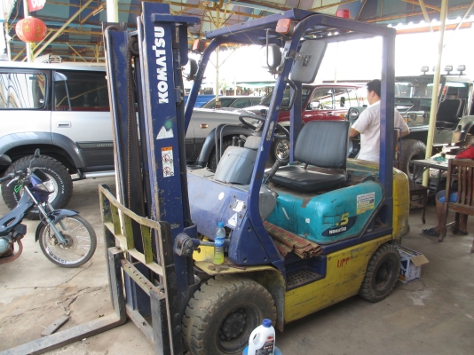 ขาย ฟอร์คลิฟต์ Komatsu รุ่น15 เครื่องดีเซล 1.5 ตัน