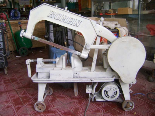 เลื่อยตัดเหล็ก ROMAN มอเตอร์ 1/2 แรง เลื่อยตัดเหล็ก ROMAN มอเตอร์ 1/2 แรง