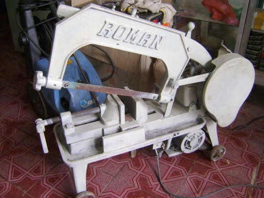 เลื่อยตัดเหล็ก ROMAN มอเตอร์ 1/2 แรง