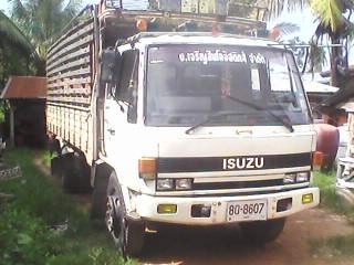 ขาย ISUZU ROCKY 6 ล้อ 6BG1 เสื้อสัม สวย พร้อมใช้งาน ทะเบียนเต็ม