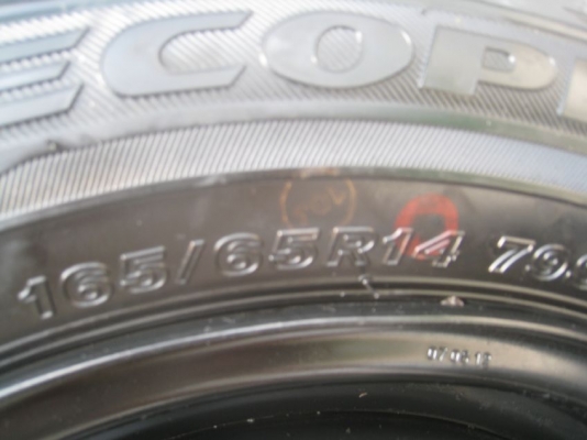 ขายกะทะล้อ Mitsubishi mirage ขอบ14 4รู100 + ฝาครอบ+ยางปี 12 (081-3747940)