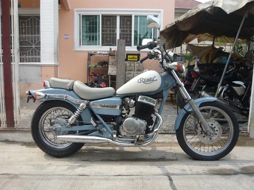 วุฒินนบุรี//(มือ1เมีองนนท์)ฮฮนด้าREBEL250cc. สวยๆเดิมๆสีเดิมญี่ปุ่นรถพร้อมใช้