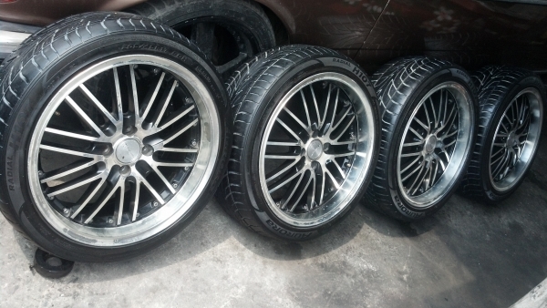 แม็กวีไอพี 4 รู 100 ขอบ17 พร้อมยาง 205 45 17 ปี 10 แม็กวีไอพี 4 รู 100 ขอบ17 พร้อมยาง 205 45 17 ปี 10