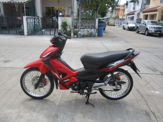 ขายด่วนwave x125ดิสแบรกหน้าหลังปี52เครื่องดีเดิมๆชุดโอนครบ