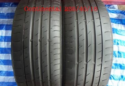 235/40/18 Continental หนึ่งคู่