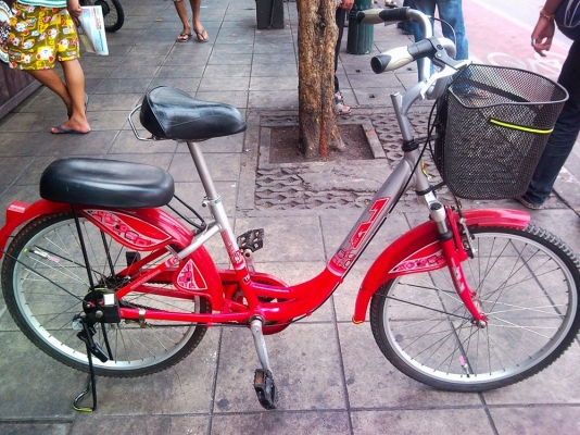 @@@ ขาย จักรยานLA แม่บ้าน 24 นิ้ว ตัวถังAlloys มีโช็คหน้าด้วย @@@