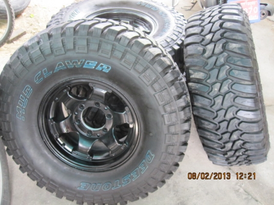 แม็ก 15 ยาง 33 MT ทั้งชุด 21,500