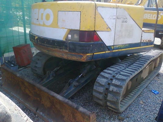 ขายด่วน!..รถแบคโฮ KOBELCO SK60 M3  มีลายหัวแย๊ก รถสวย ทรงดี เก่าญี่ปุ่น รุ่นพิเศษ จัดไฟแน๊นซ์ได้มากถึง 5 แสนบาท.