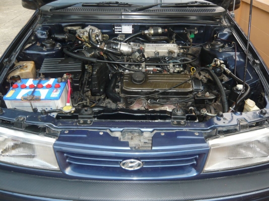 Hyundai Excel/สภาพพร้อมใช้ที่สุดคันนึง/วิ่งได้ทั้งLPGและน้ำมัน  1994