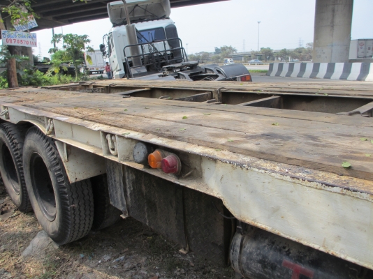 รายละเอียด ขายเทลเลอร์บรรทุกแมคโคร ROCKY 10ล้อ 2 เพลา175 แรง ตาหวาน