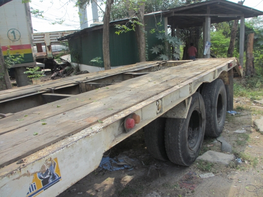 รายละเอียด ขายเทลเลอร์บรรทุกแมคโคร ROCKY 10ล้อ 2 เพลา175 แรง ตาหวาน