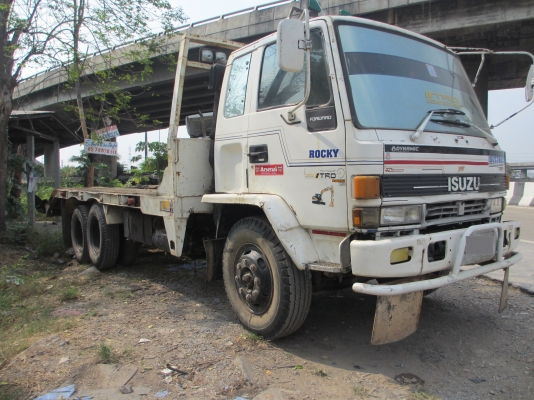 รายละเอียด ขายเทลเลอร์บรรทุกแมคโคร ROCKY 10ล้อ 2 เพลา175 แรง ตาหวาน