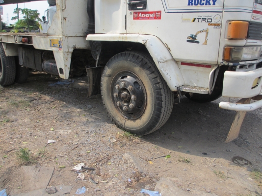 รายละเอียด ขายเทลเลอร์บรรทุกแมคโคร ROCKY 10ล้อ 2 เพลา175 แรง ตาหวาน