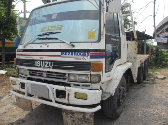 รายละเอียด ขายเทลเลอร์บรรทุกแมคโคร ROCKY 10ล้อ 2 เพลา175 แรง ตาหวาน