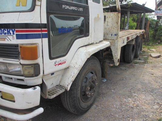 รายละเอียด ขายเทลเลอร์บรรทุกแมคโคร ROCKY 10ล้อ 2 เพลา175 แรง ตาหวาน