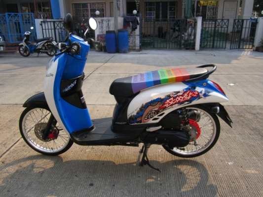 ขายด่วน สกูปี้ไอ ปี55รถปีเดียวเครื่องดีเดิมๆชุดโอนพร้อม