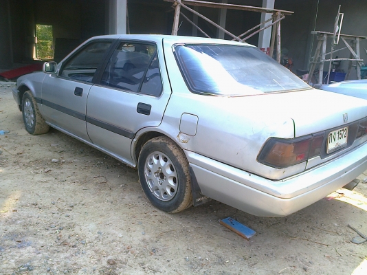 HONDA ACCORD EX 2.0 AT ปี 89 เกียร์ออโต้ ติดแก๊ส LPG ครบพร้อมประหยัดดี ภายในเก๋งคอนโซลครบพร้อม แอร์ พวงมาลัยเพาเวอร์ กระจกไฟฟ้าขึ้นทุกบาน ช่วงล่างดี ยางสภาพดีพร้อมใช้งาน ทะเบียนขาดปี 1 ปี ราคาต่อรองได้ครับ