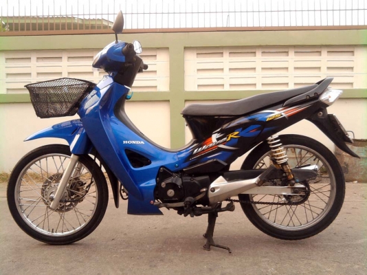 ขออนุญาติขาย HONDA WAVE 125R U-Box  มือเดียว สีน้ำเงินดำ