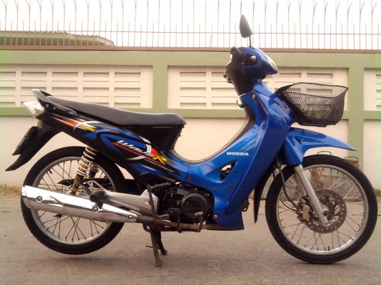 ขออนุญาติขาย HONDA WAVE 125R U-Box  มือเดียว สีน้ำเงินดำ