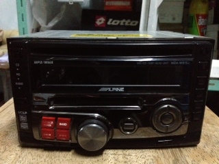 ** ขายวิทยุ 2 DIN Alpine MDA-W915J CD/MP3/WMA/MD/CD/DSP HEAD UNIT สภาพแจ่ม **