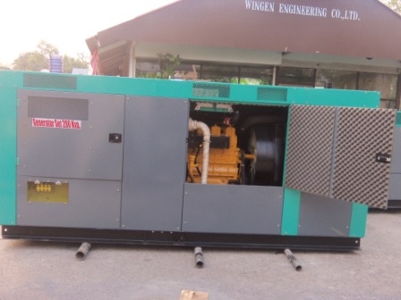 ขายเครื่องปั่นไฟนำเข้าMITSUBISHI 200 Kva.ไฟออกเต็มรับประกัน 6 เดือน(มีอะไหล่ทุกชิ้นส่วน)