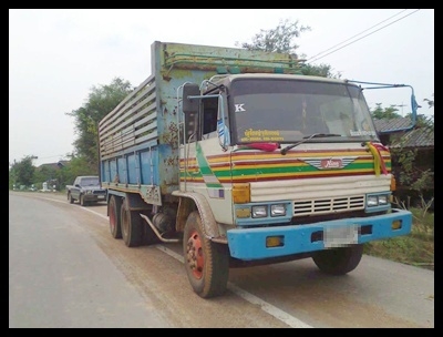 สิบล้อ F 18 2เพลาดั้ม สภาพสวยๆ