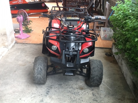 ขายรถATV เครือง110ccท้อสแตนเลสเเต่งเสียงเพราะ เเฮนบาเเต่งง