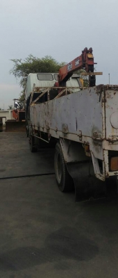 หกล้อติดเครน HINO FF195 แรง เครน3ตัน ช่วงยาว7.20ม สภาพพร้อมใช้งาน ทะเบียนพร้อมโอน (((ราคา 680,000บ)))