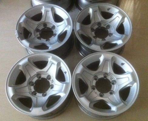 ล้อ JRD ขอบ15 6รู139 ไม่มีซ่อม ขอบหนา