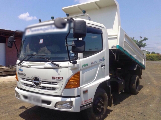 ขายรถบรรทุกหกล้อดัมพ์ Hino FC9JEKA ปี 55 เครื่อง 145 แรง รถห้างแท้ เดิมๆ รถสวยมากพร้อมใช้งาน