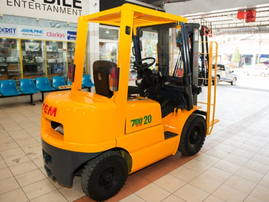 ขายรถโฟล์คลิฟท์มือสอง TCM รุ่น FG20N16 ราคา 185,000 บาท นำเข้าจากประเทศญี่ปุ่น 100\% ไม่เคยใช้งานในประเทศไทย