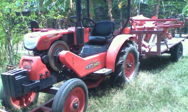 ขาย คูโบต้า KRT 140 พลัส รถสวยครับ 278 ช.ม เดิมๆ ยางสวยดอกเต็มๆ