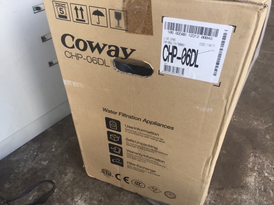 ขายเครื่องกรองน้ำ Cowayรุ่น DL06 ของใหม่แท้จากเกาหลีครับ ทำได้ทั้งน้ำร้อนและน้ำเย็น